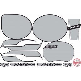 Juego Adhesivos Bultaco...